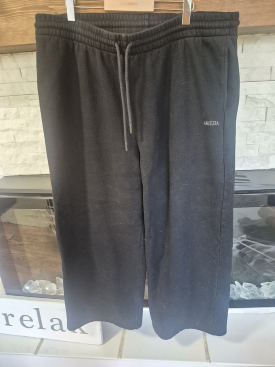Aritzia Pants - Aritizia Womens Black Wide Leg Sweatpants